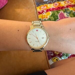 Kate Spade New York Women's Gramercy Grand Gold-Tone Stainless Steel Bracelet